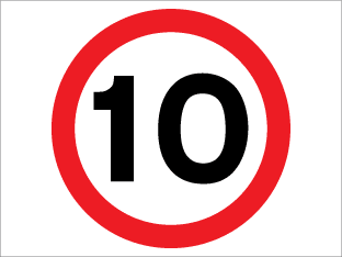 10 (mph)