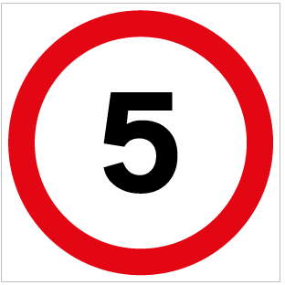 5 (mph)