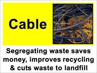Cable waste sign-TSC2145G