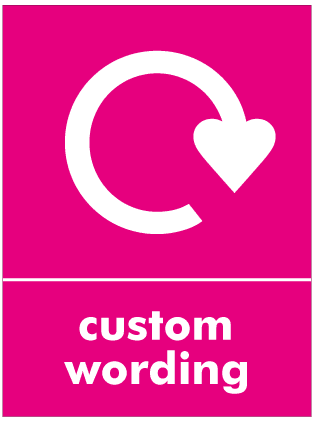 Custom Electrical Waste Sign