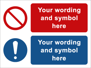 Custom Wording Prohibition and Mandatory Multi Sign