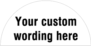 Custom Wording (RI-JET 100 gloss white ap permanent vinyl WK135)