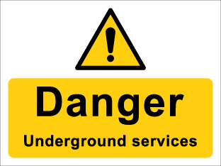 Danger Underground services