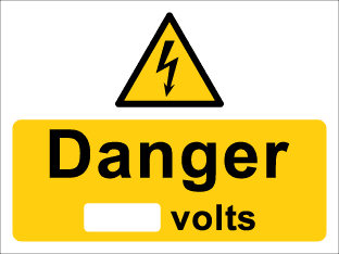 Danger XXX volts