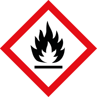 Flammable Substance GHS Label