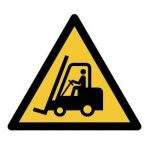 Forklift Trucks warning symbol