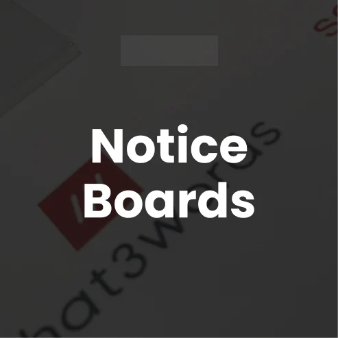 Notice Boards