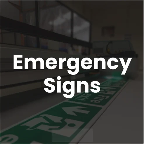 Emergency Signs