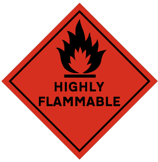 HIGHLY FLAMMABLE