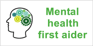 Mental health first aider helmet sticker-TSC2115H