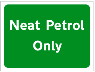 Neat Petrol Only