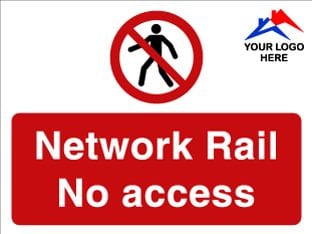 Network rail No access cw logo-TSC4012SL