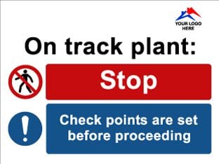On track plant Stop Check points… cw logo-TSC4013SL