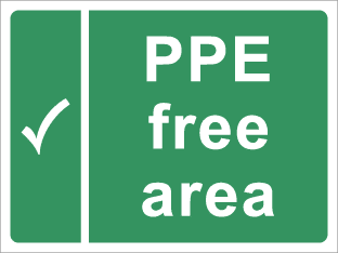 PPE free area