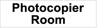Photocopier Room