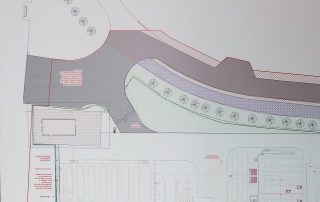 example of construction site drawing