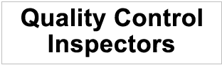 Quality Control Inspectors