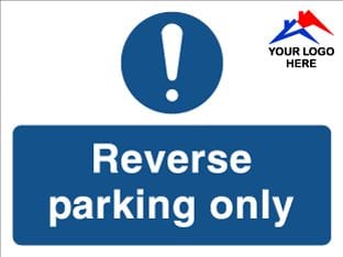 Reverse parking only cw custom logo-
