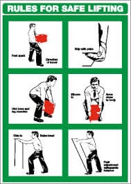 Rules For Safe Lifting