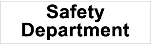Safety Department