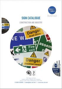Main TSC Sign's Catalogue front cover