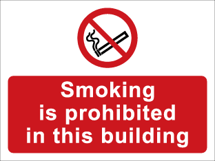 Smoking is prohibited in this building