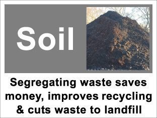 Soil waste sign-TSC2147G