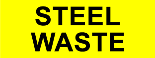 Steel waste