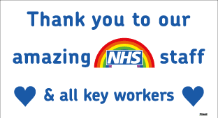 Thank you to our amazing NHS staff and all key workers