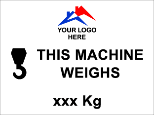 This machine weighs… label cw logo-TSC4031SL