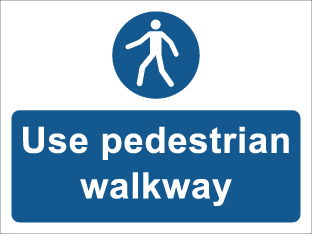 Use pedestrian walkway