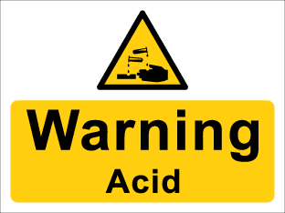 Warning Acid