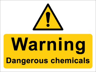Warning Dangerous chemicals
