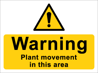 Warning Plant movement in this area