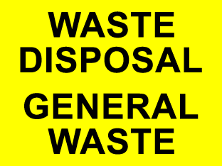 Waste disposal general waste