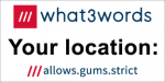 What3Words location sign-TSC2114F